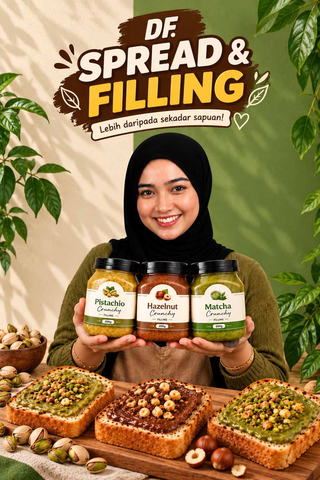DF Spread & Filling 3 perisa