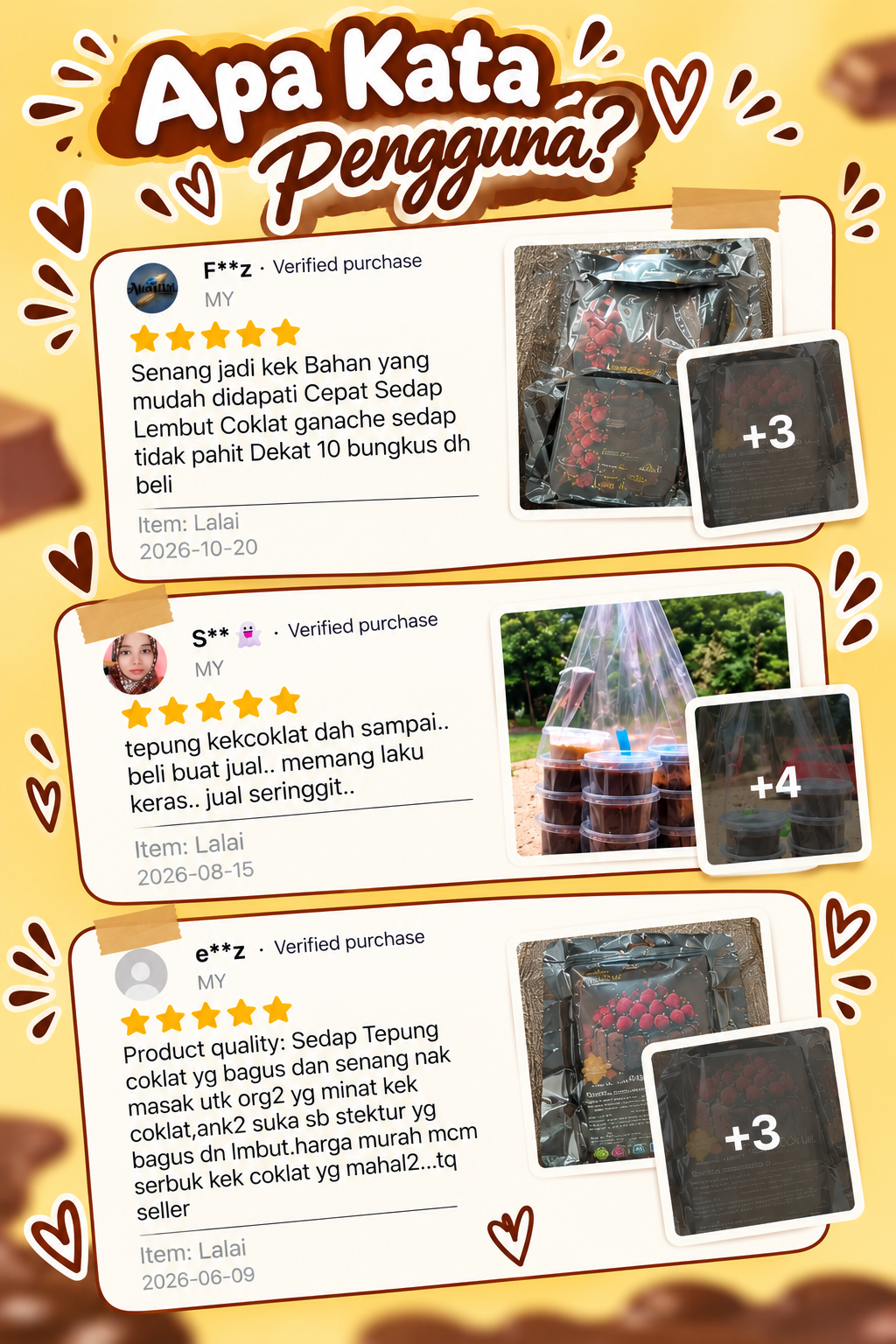 Review pelanggan Extralicious